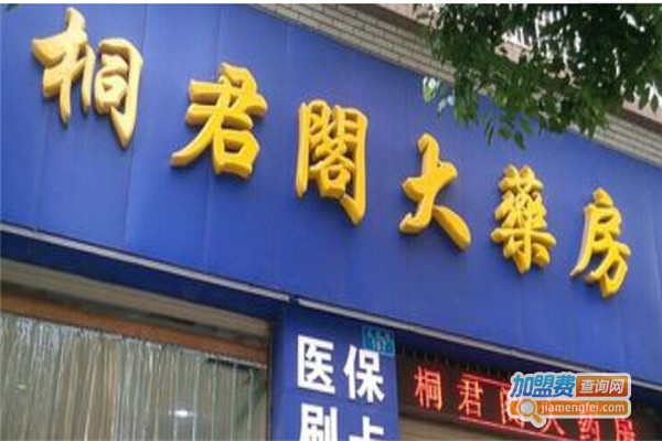 桐君阁网上药店加盟费