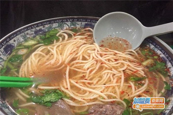 清真中华牛肉面加盟费