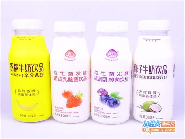 v美果蔬乳酸菌饮品加盟门店