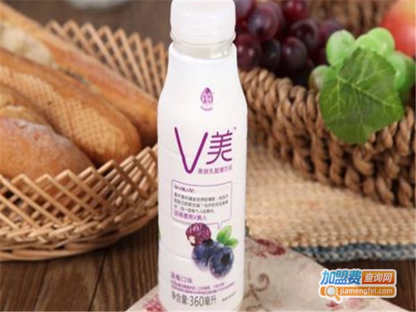 v美果蔬乳酸菌饮品加盟门店