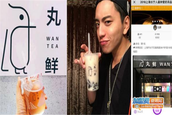丸鲜WANTEA加盟费