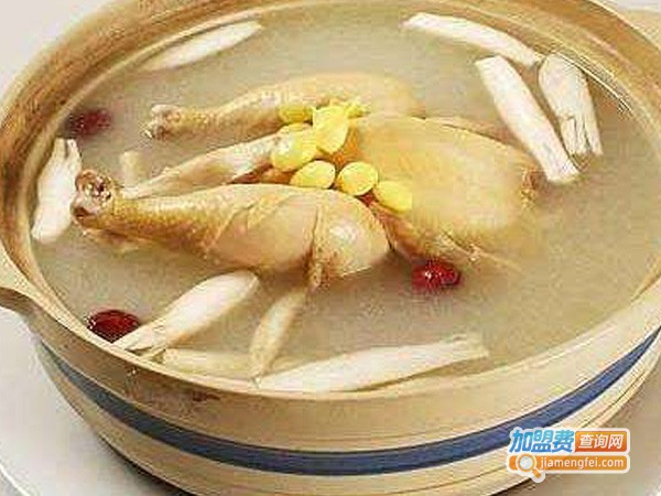药膳鸡汤加盟费