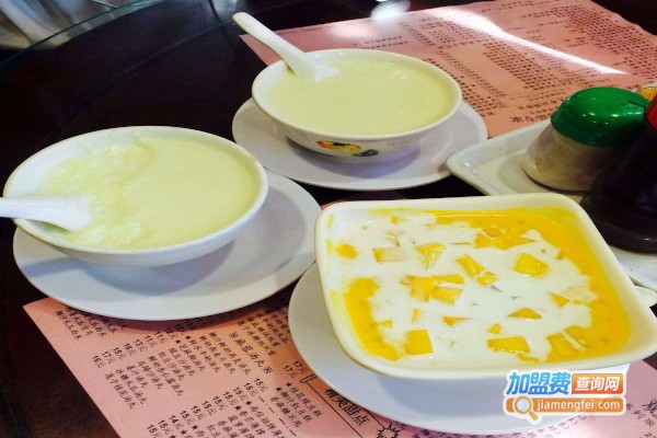 彭氏正宗牛奶甜品店加盟费