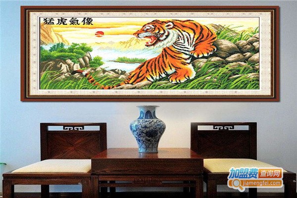 罗曼蒂克十字绣加盟费