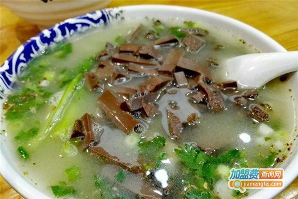 梨汤神鸭血粉丝汤加盟费