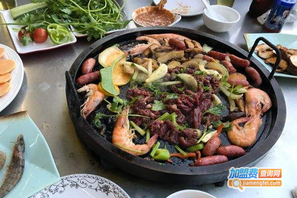 阳光烤肉加盟费