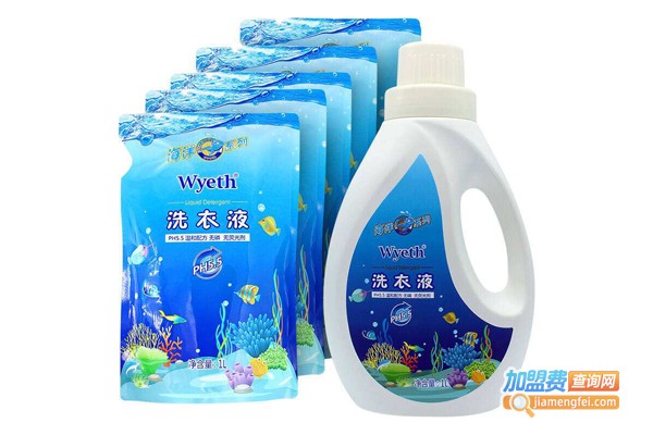 惠氏洗衣液加盟费