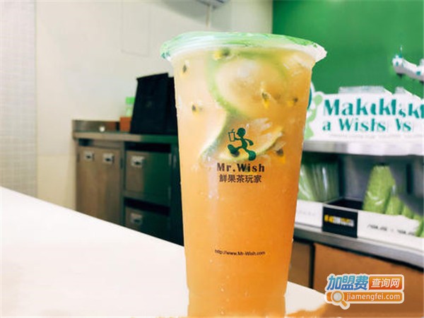Mr.Wish水果饮料加盟门店