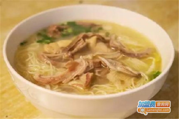恒明银丝面加盟费