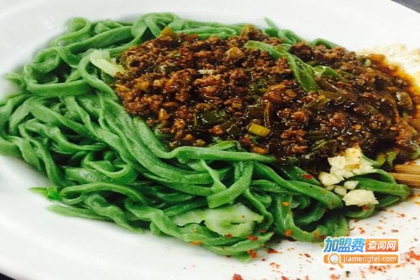 老闫家手工绿菜面加盟门店