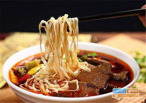 舌尖香牛肉面加盟费