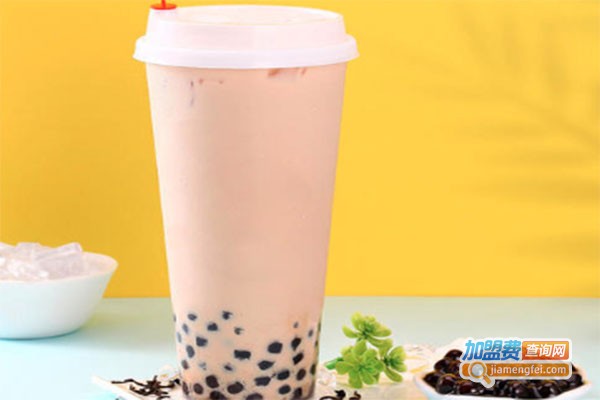 汇茶金焦珍珠奶茶