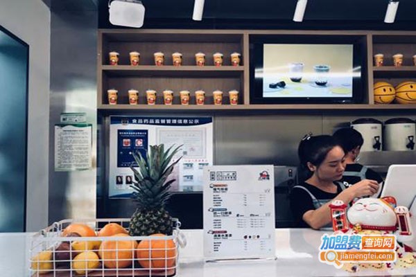 大啵福奶茶加盟门店