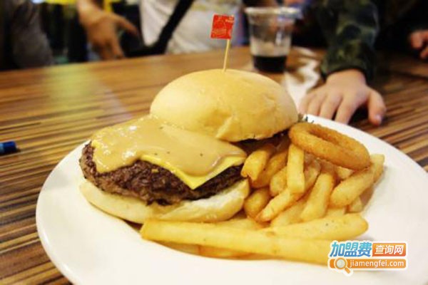 百士百美食汉堡加盟门店