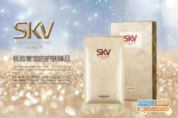 skv面膜加盟费