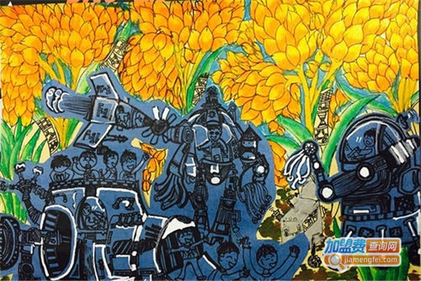 非凡智绘美术加盟费