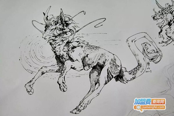 简画室加盟费