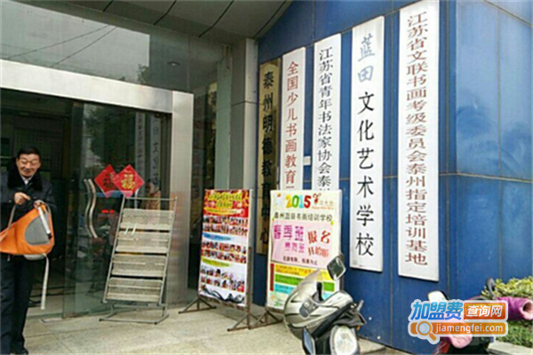 蓝田文化艺术学校加盟费