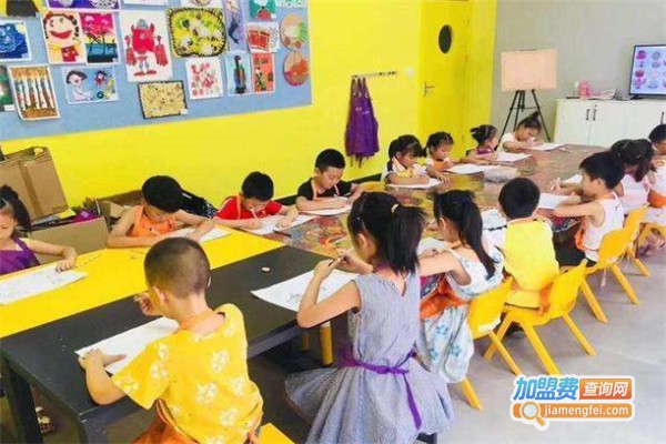 发条橘子少儿美术教育加盟费