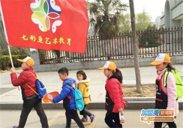 七彩鱼少儿美术加盟费
