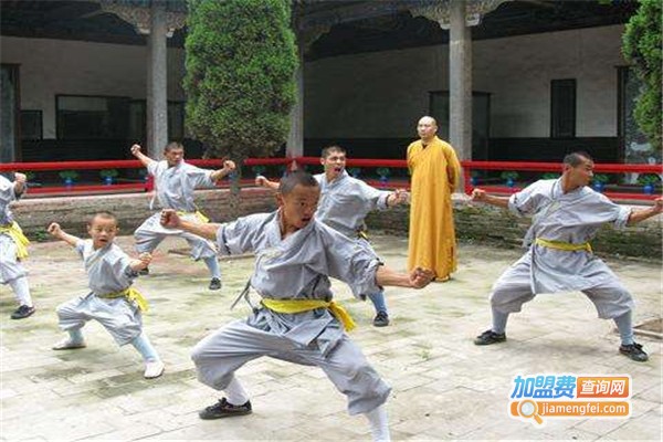 少林武术培训加盟费