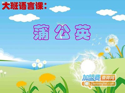 蒲公英实验幼稚园加盟费