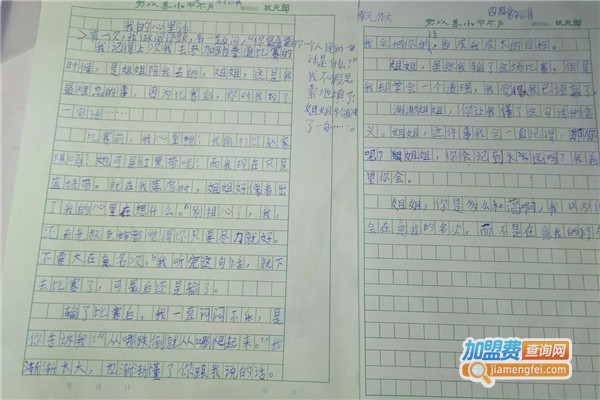神笔作文加盟费