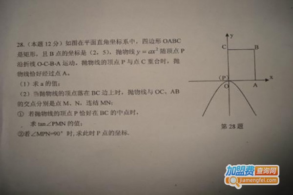 天奕直线数学加盟费