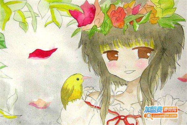天彩少儿美术加盟费