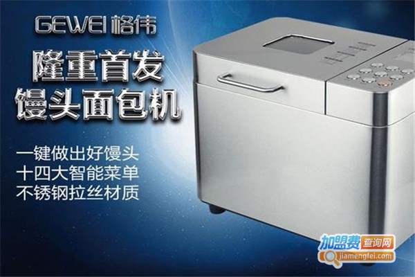 格伟豆腐机加盟费