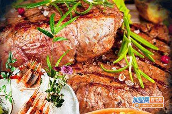 生态鱼牛排自助餐加盟