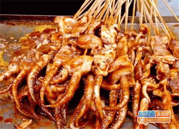 富贵鱿鱼烧烤加盟费
