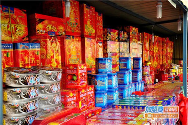 中国红彩光鞭炮机加盟费