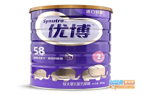 优博奶粉加盟费