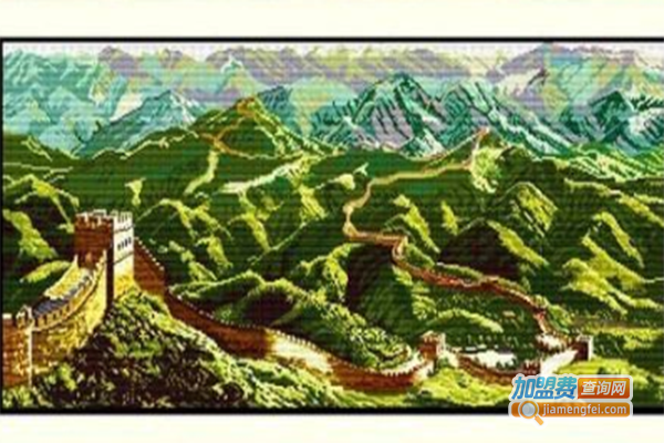 荷田绣庄十字绣加盟费