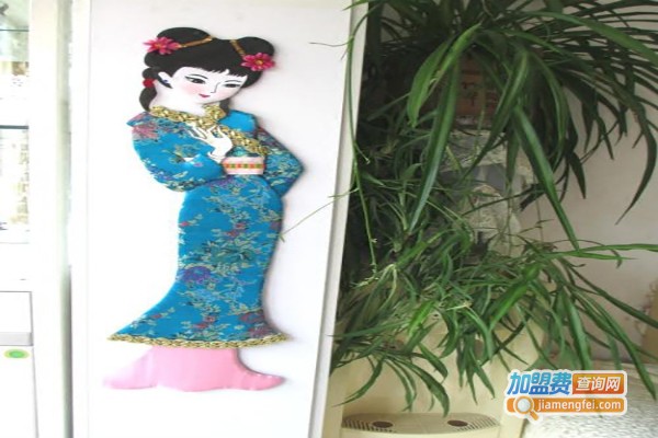 中国风布艺贴画加盟费