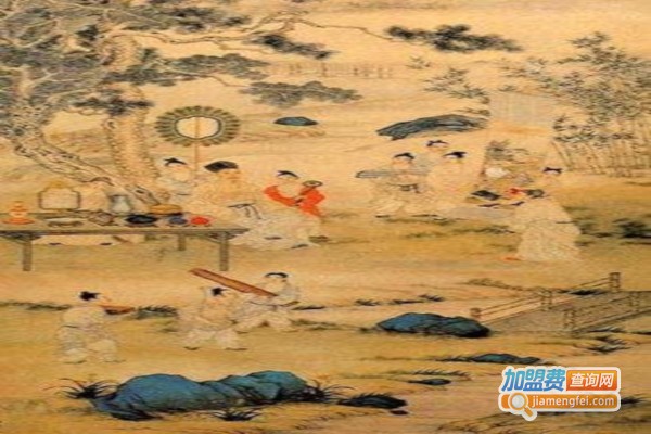 十全十美宫廷画