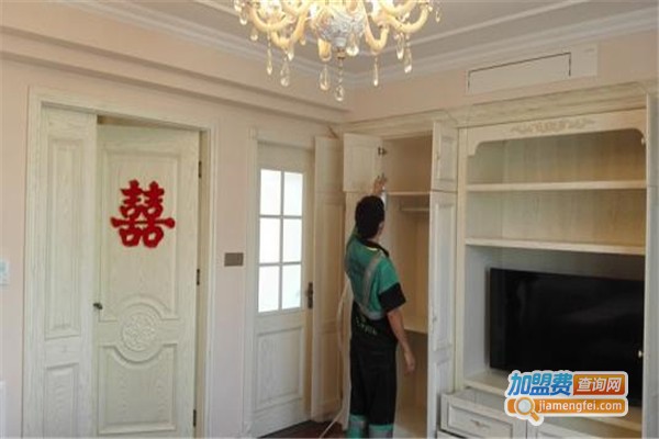 绿美居空气净化加盟费