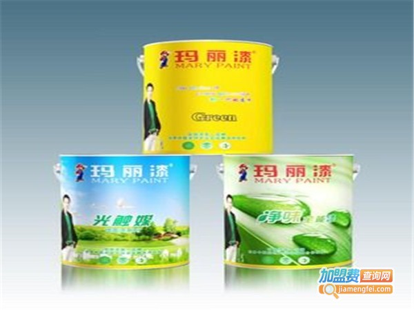 玛丽漆环保油漆加盟门店