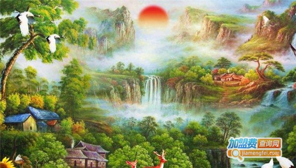 太自然油画装饰加盟费