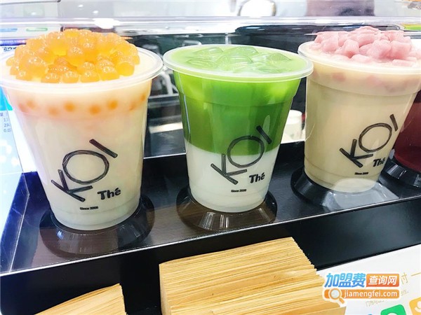koi奶茶店加盟