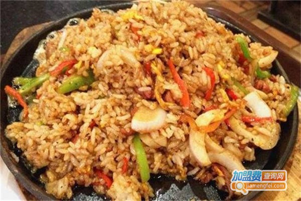 梁小猴港式铁板炒饭加盟多少钱