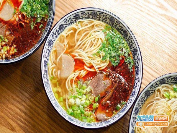 正宗兰州拉面馆加盟费多少钱