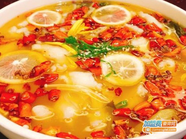 柠檬酸菜鱼店加盟费多少钱