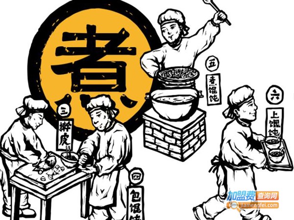 煮元张馄饨加盟费多少钱