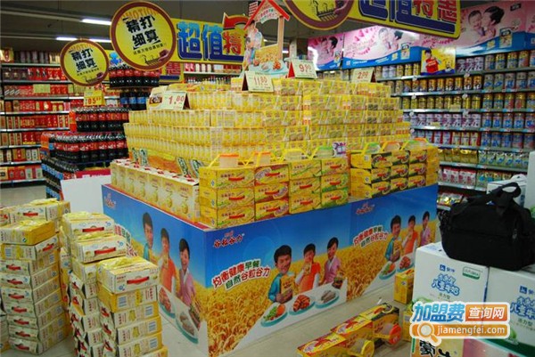 品牌超市连锁加盟费