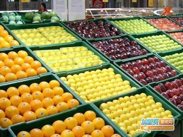 品牌生鲜超市连锁加盟费