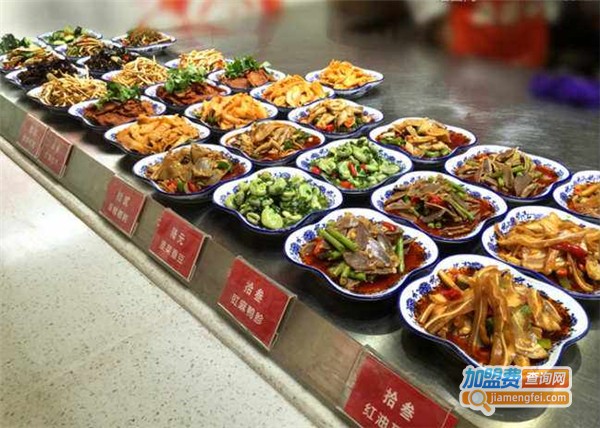 自助中式快餐店