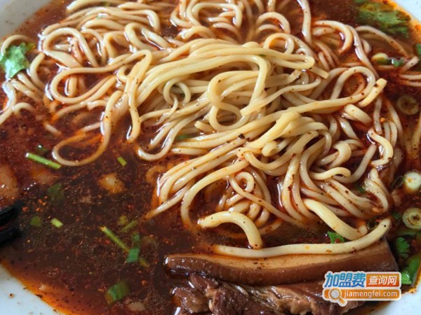 抻面馆加盟费