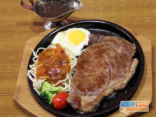 自助西餐牛排加盟费